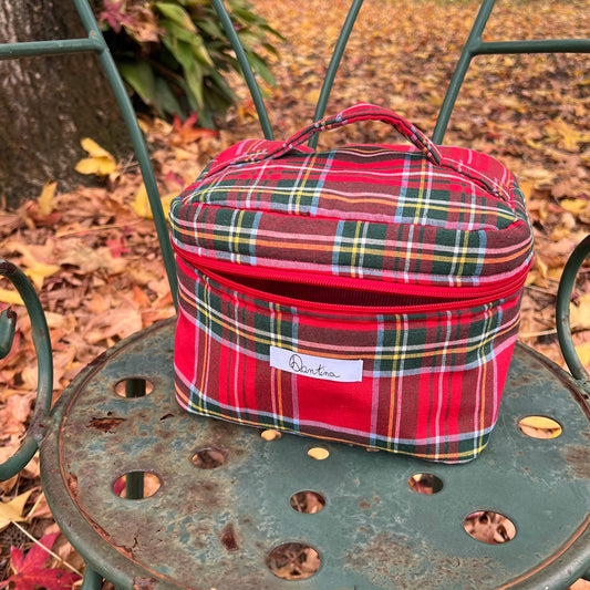 Bauletto Scozzese Rosso