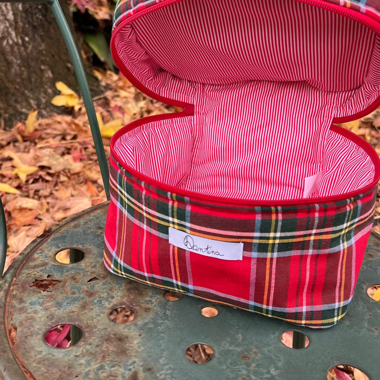 Bauletto Scozzese Rosso