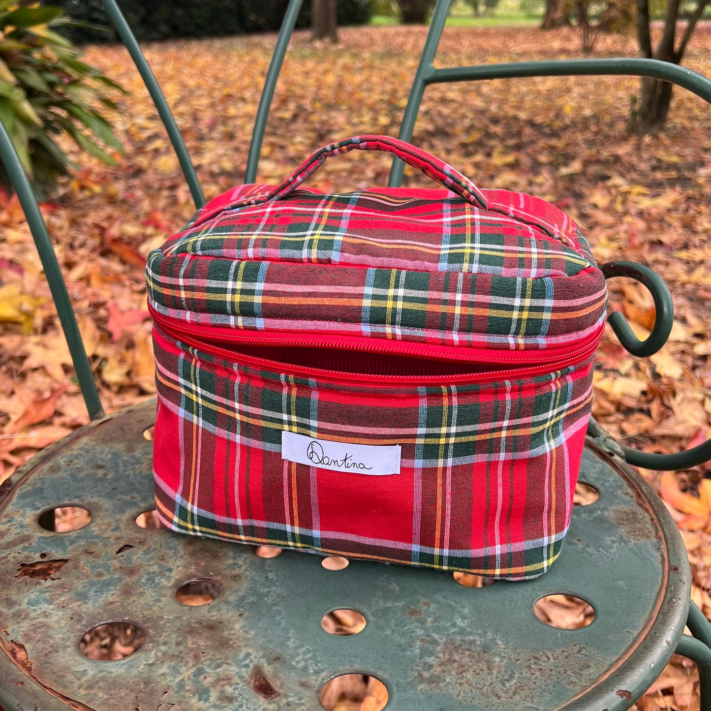 Bauletto Scozzese Rosso