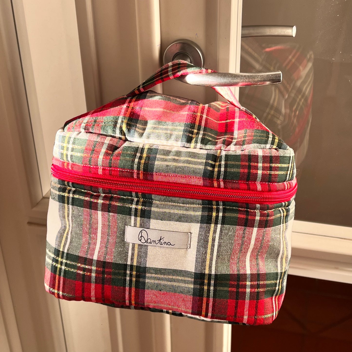 Bauletto Scozzese Bianco