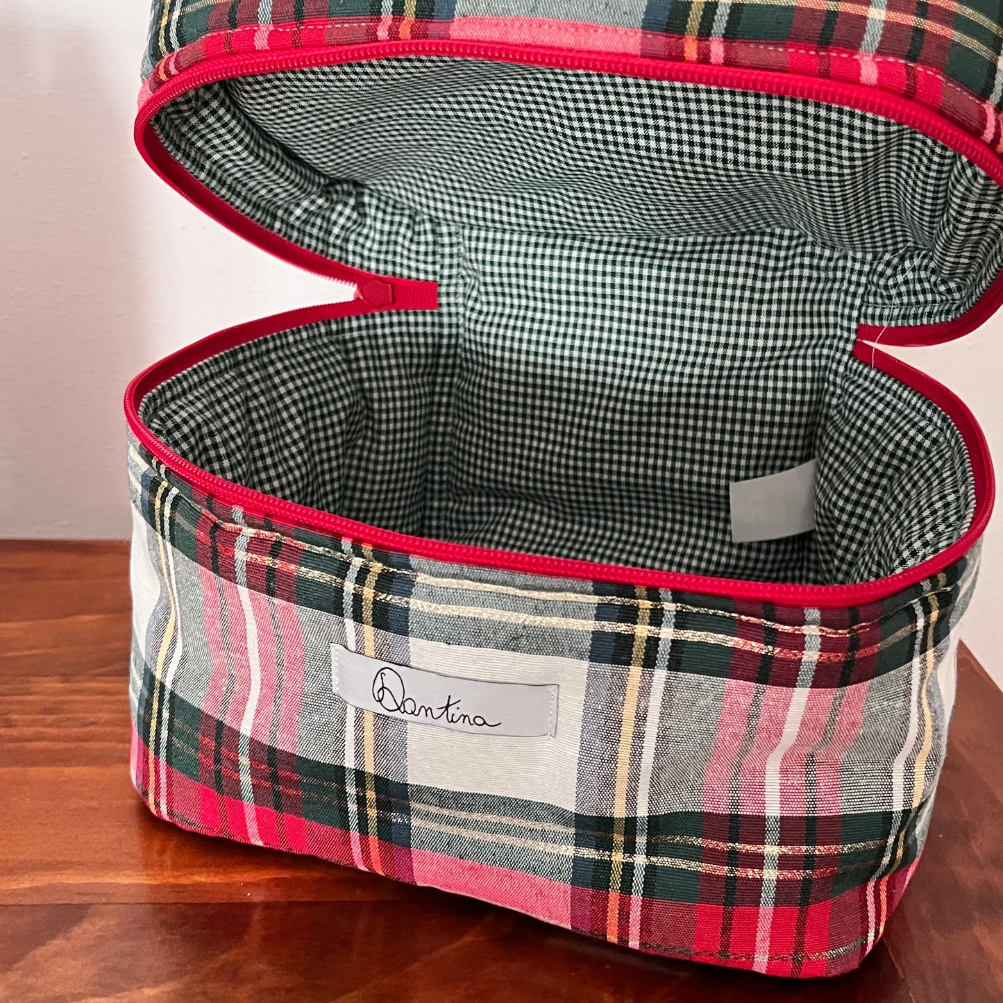 Bauletto Scozzese Bianco