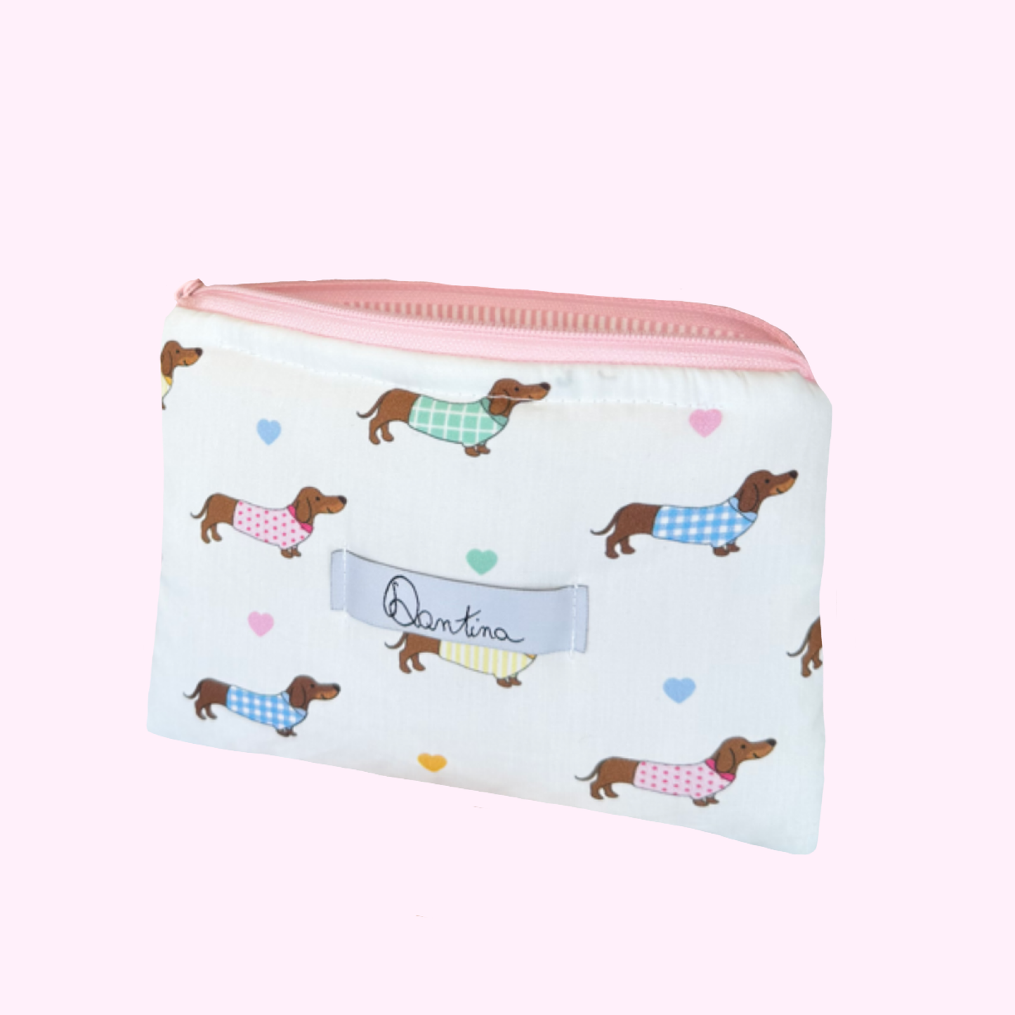 Mini Flat Bassotto Polo rosa