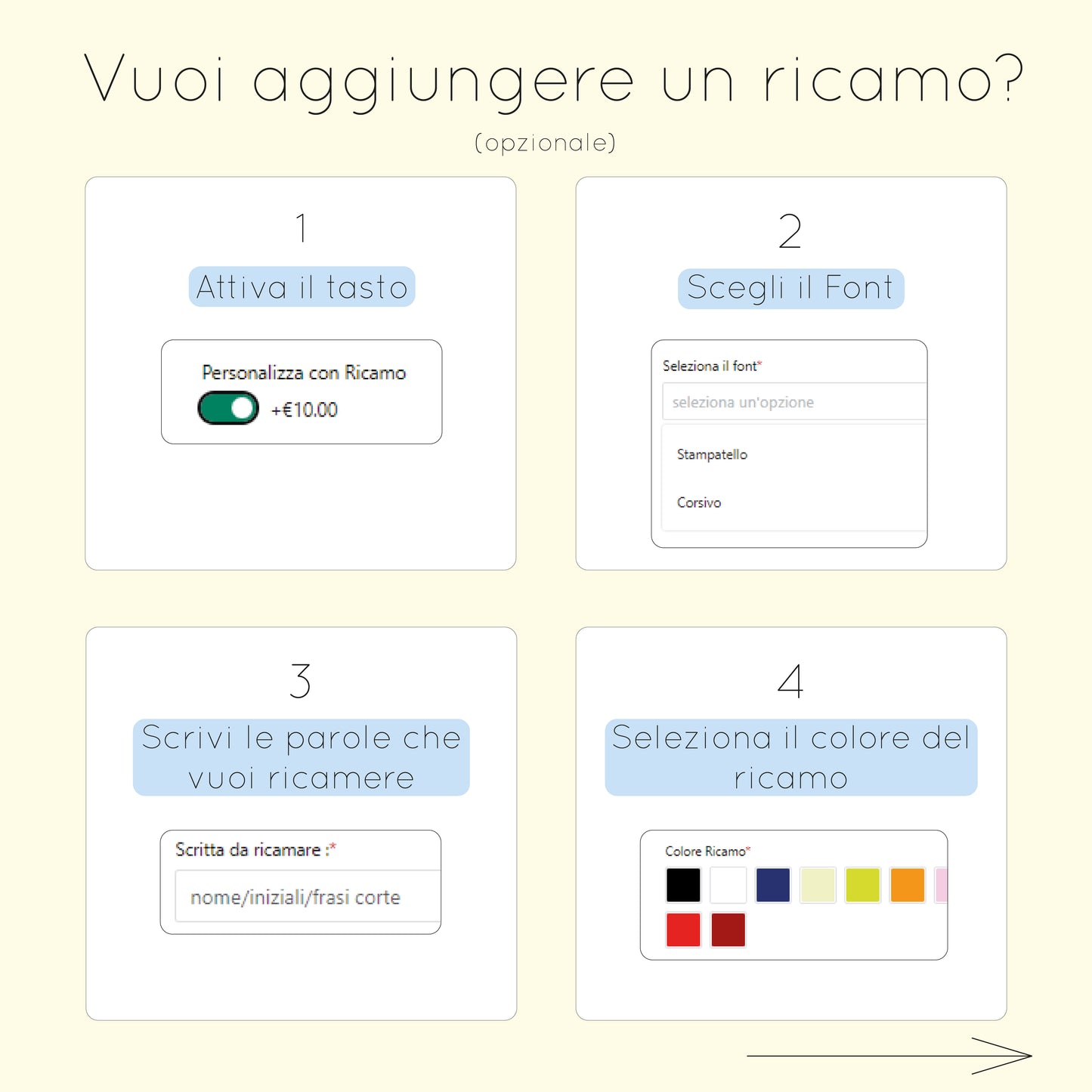 Pigiama Corto Righina Gialla