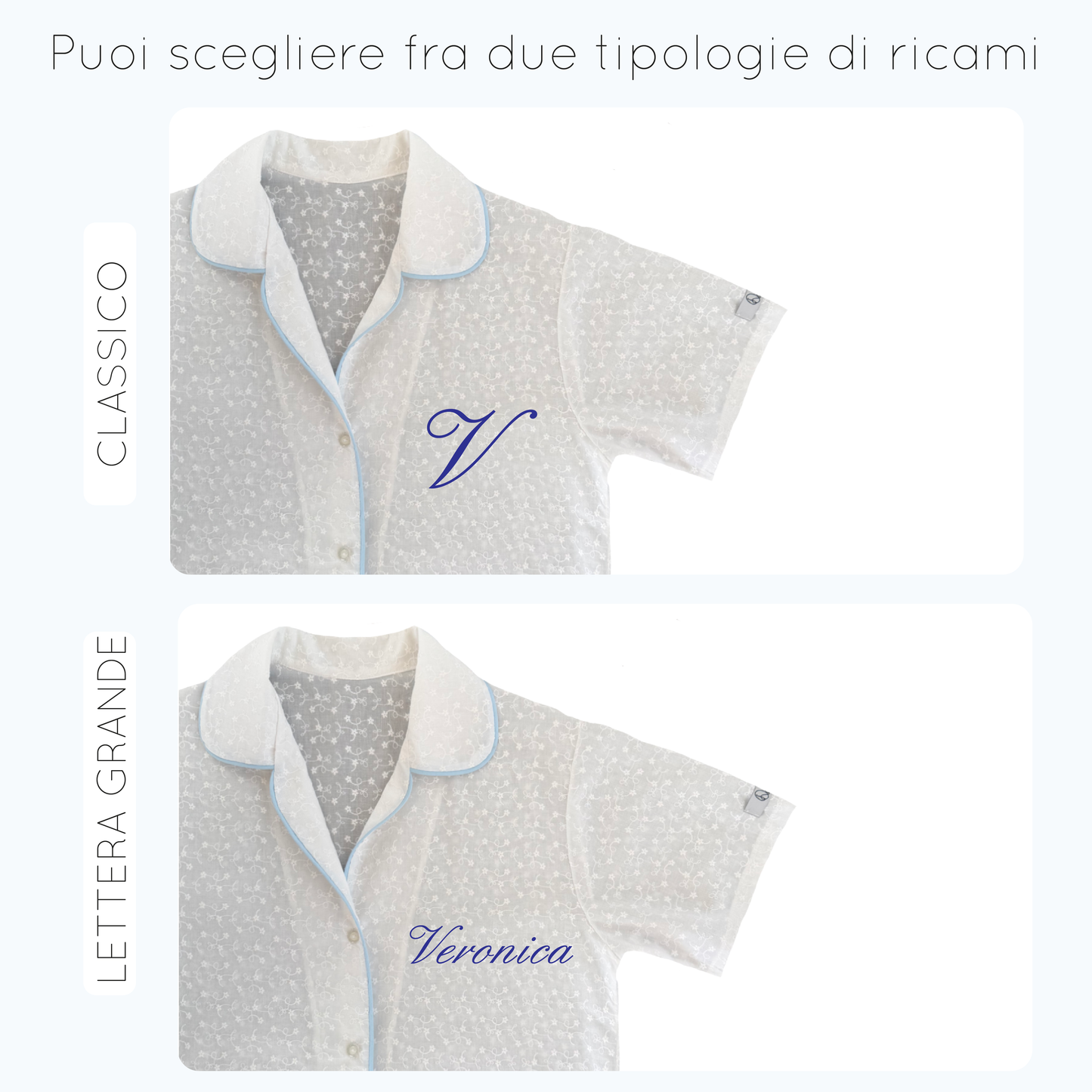 Pigiama Corto Sangallo