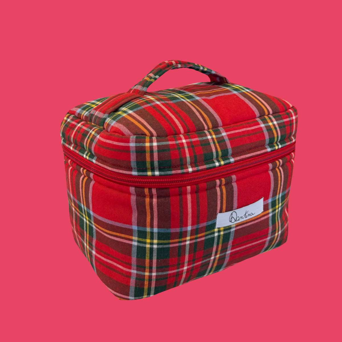 Bauletto Scozzese Rosso