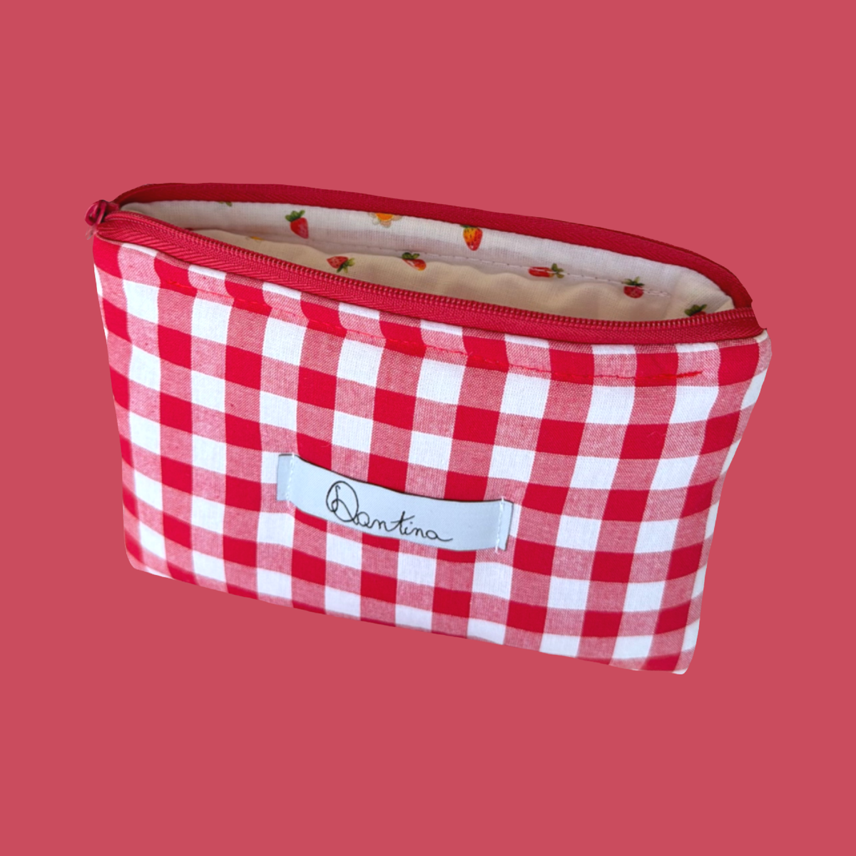Mini Flat Quadretto rosso